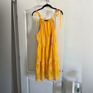 Vici Mustard Yellow Mini Dress SZ M